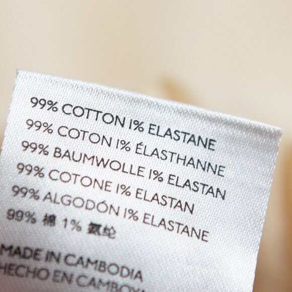 By Anthropologie Demi Textured Jumpsuit Sleeveless Cotton V-Neck Cream Size 2 - Picture 5 of 8